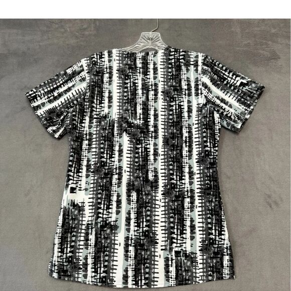 CARHARTT force cross flex v-neck scrub top C12114 black grey size XS womens - Picture 3 of 16